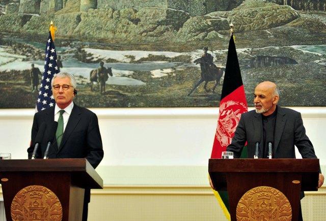US to keep 10,800 troops in Afghanistan: Hagel