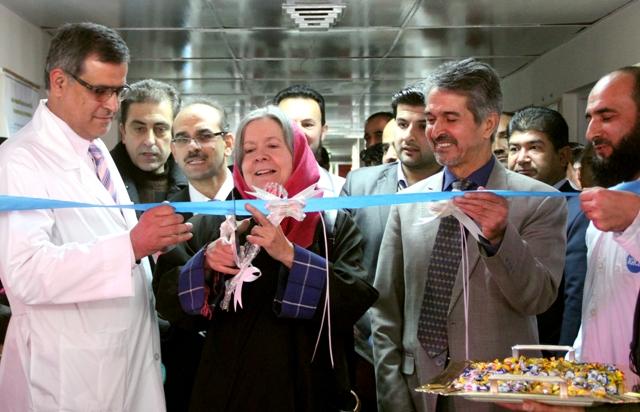 بخش سوختگى شفاخانه صحت طفل به چهل بستر ارتقا يافت