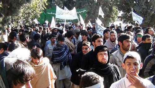 Protest over the electronic ID cards – Nangarhar