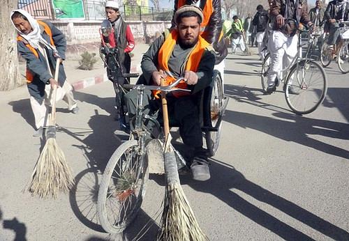 Cleanliness drive in Ghazni