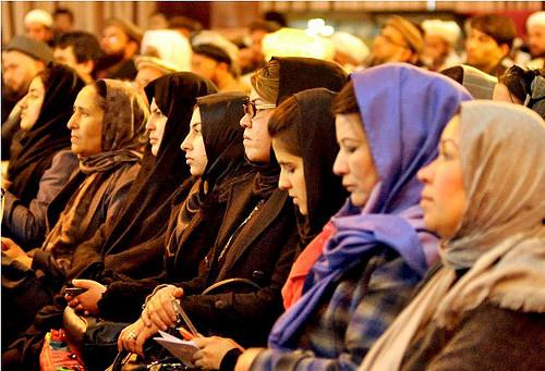 Afghan Women At Conference on Elimination of Violence Against Women
