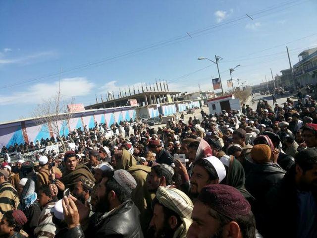 Anti-governor rally held in Paktika