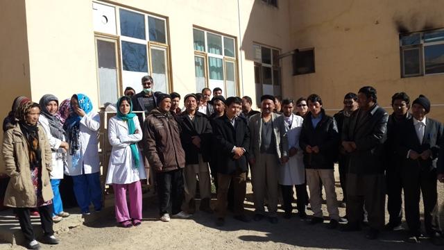 Bamyan doctors on strike against director