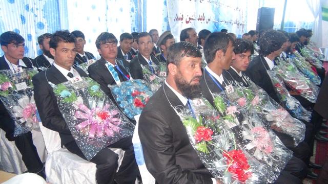 Mass-marriage ceremony held in Parwan