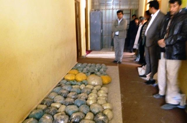 Opium, hashish seized near Iranian border