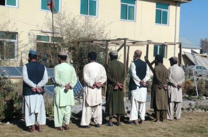 16 suspects held, thousands of SIMs seized in Nangarhar