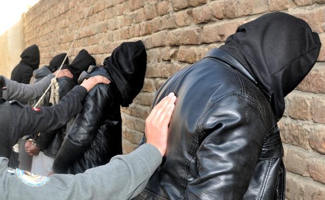 12 policemen held for aiding rebels, kidnappers