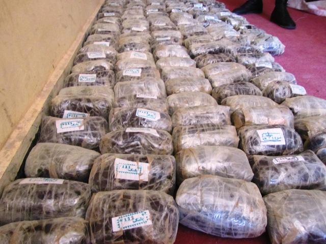 Police seize huge heroin cache in Nimroz