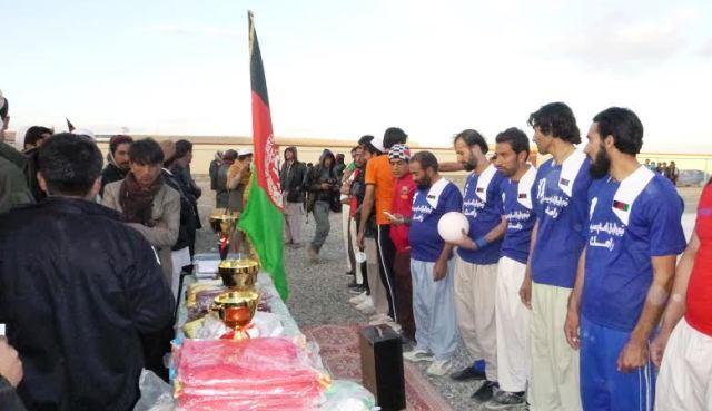 غزني کې د وليبال سيالۍ د ده يک په بريا پاى ته ورسېدې