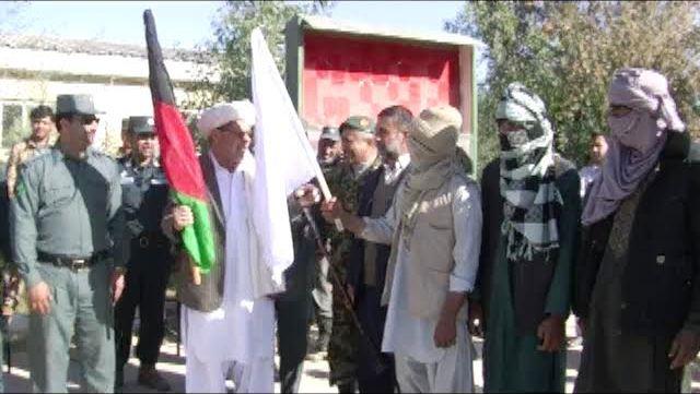 اولين گروپ مخالف مسلح در نيمروز به پروسۀ صلح پيوست