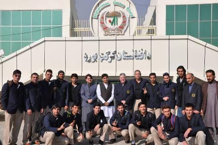 Afghanistan cricket team leave for UAE