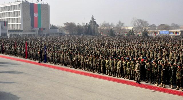 “اردوى ملى از نظر تشکيلات يک اردوى منظم در سطح منطقه است”