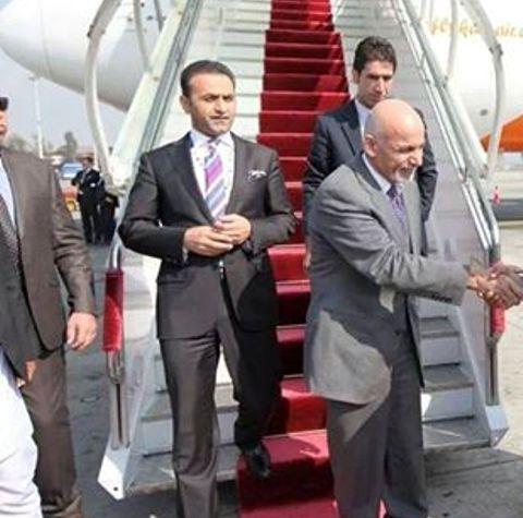 Ghani leaves for Turkmenistan on two-day visit