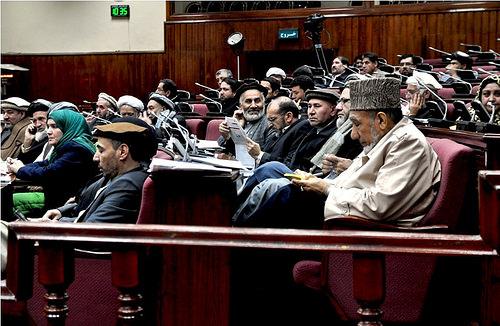 MPs in Meshrano Jirga