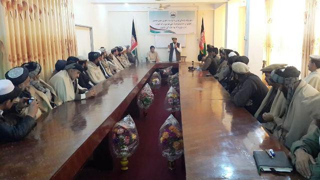 ولسمشر دې له خوستيانو سره کړې ژمنې عملي کړي