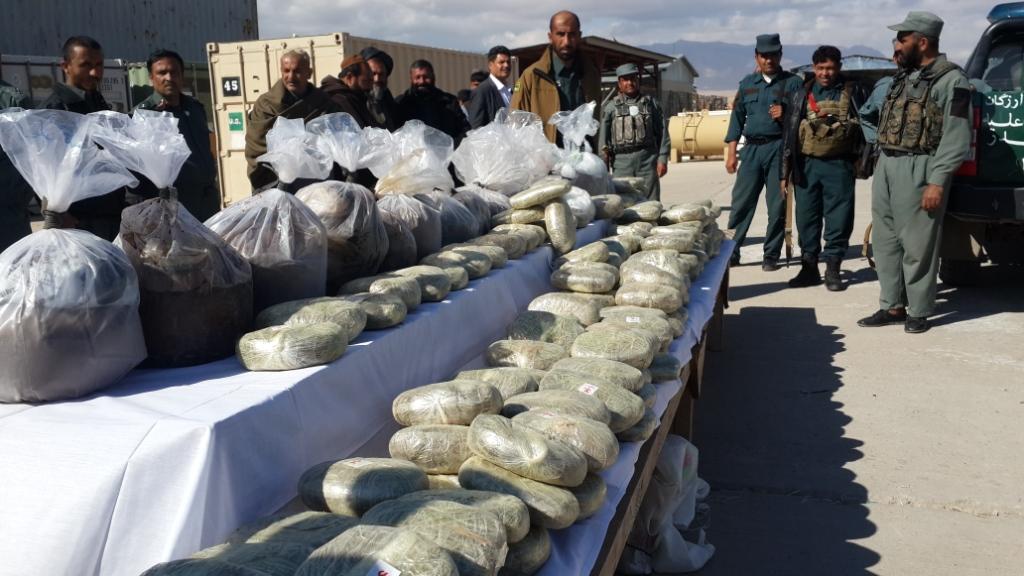 337kg of drugs seized in Uruzgan