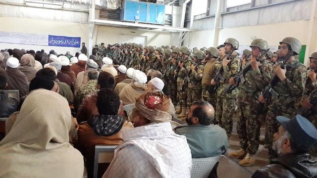 په درېيو ولايتونو کې د امنيتي ځواکونو په ملاتړ غونډې وشوې