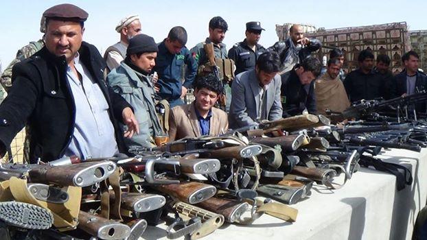Huge weapons cache seized in Zabul