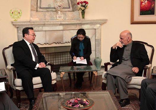 Ghani underlines China role for peace initiative