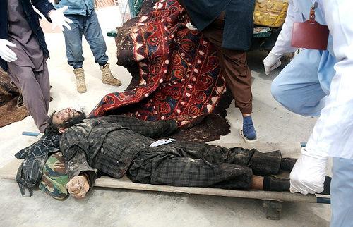 A body of Taliban fighter