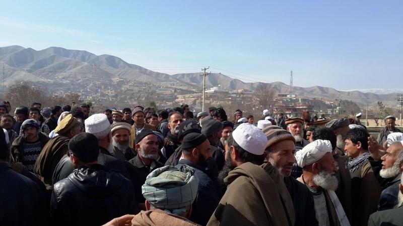 Protestors demand shifting of Baghlan capital