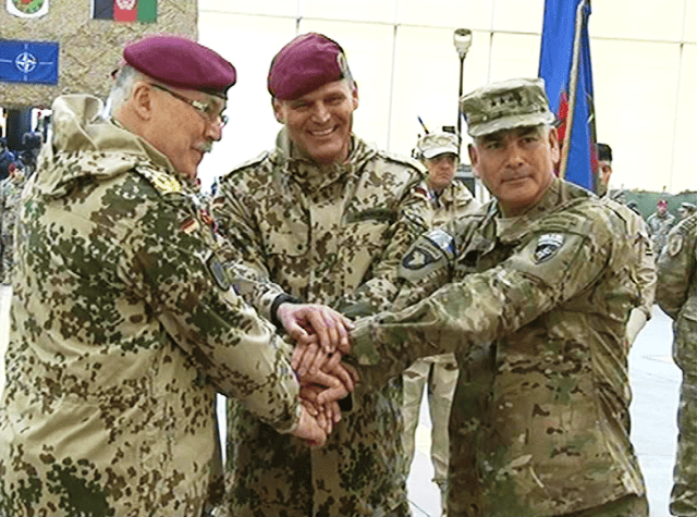 “د جګړې د نوي باب رهبري  به افغان ځواکونه وکړي”