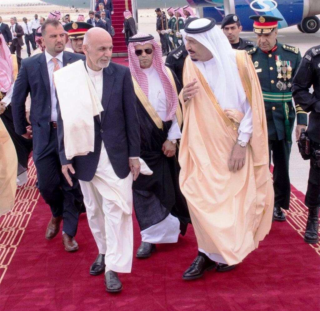 Ghani holds telephonic conversation with king Salman