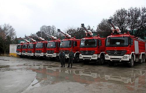 Fire brigade vehicles