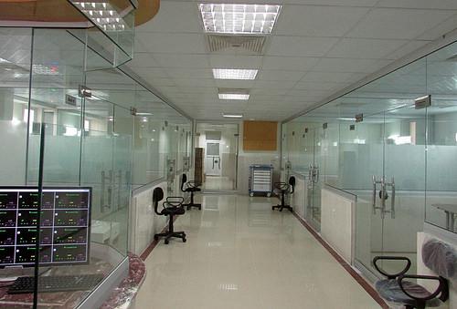 ICU and CT scan section at the Nangarhar Hospital