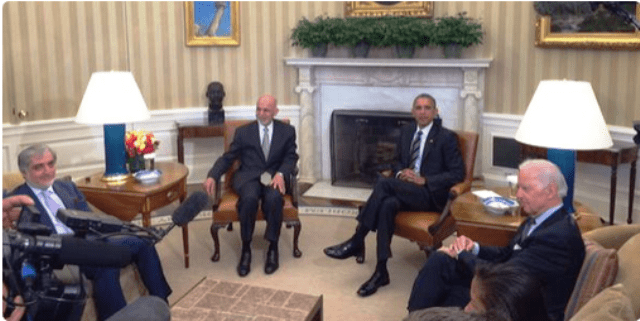 Seeking longer US troop presence, Ghani meets Obama