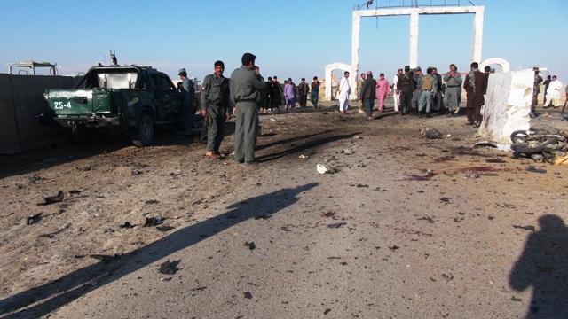 Policeman among 5 dead in Helmand car bombing