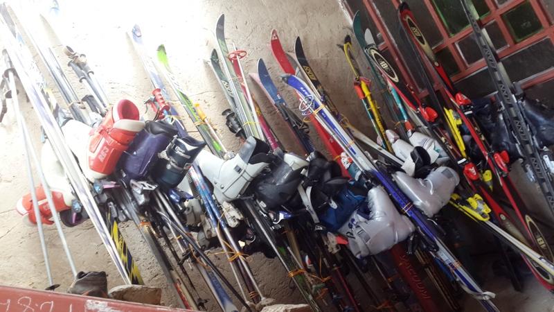 دره هاى باميان شاهد اسکى بازى جوانان است