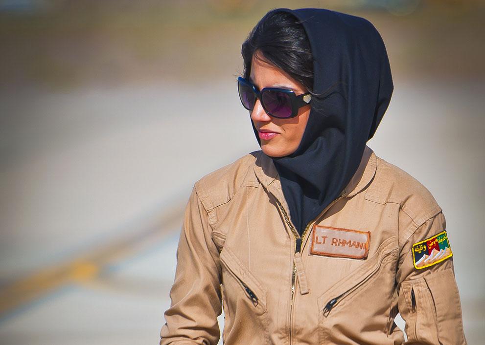Afghan pilot among women of courage