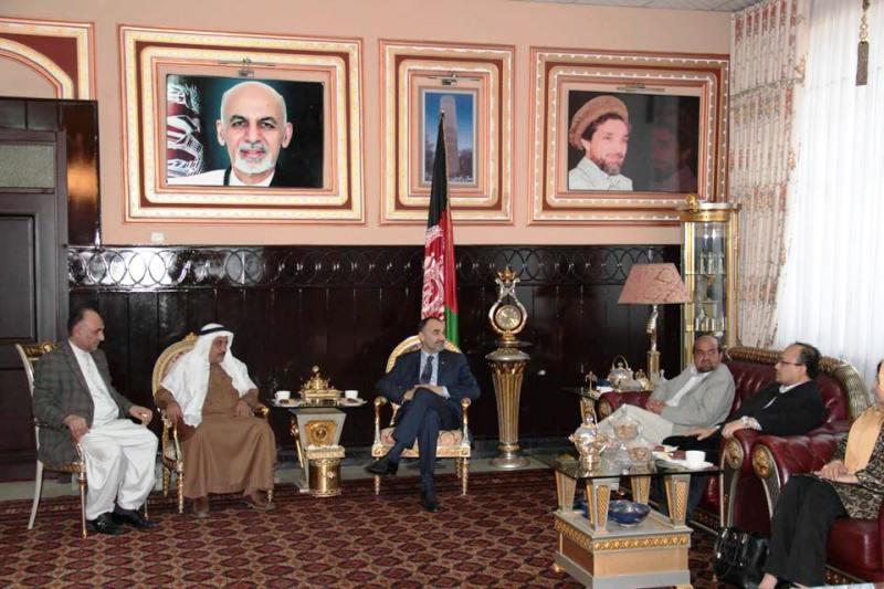 Saudi Arabia officials meet Balkh governor