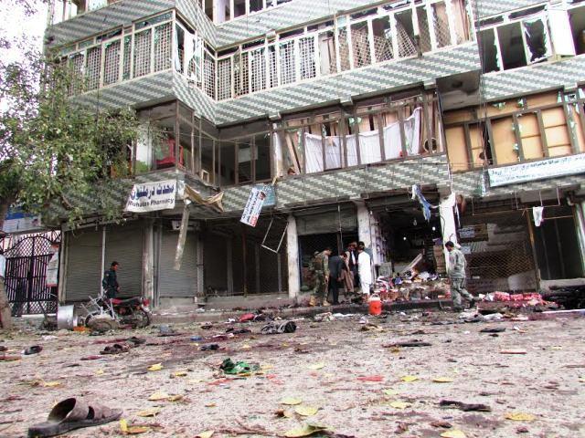 حمله انتحارى، مقابل کابل بانک ننگرهار
