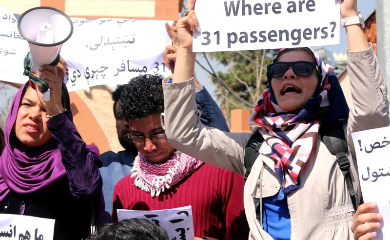 Protesters want kidnapped passengers early recovery
