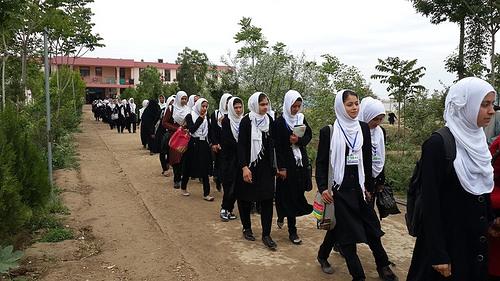 Female school girls