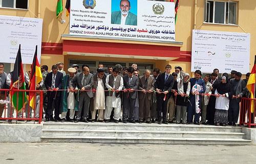 Reginal Hospital inaugurated in Kunduz