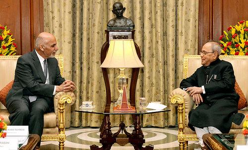 President of Afghanistan and India