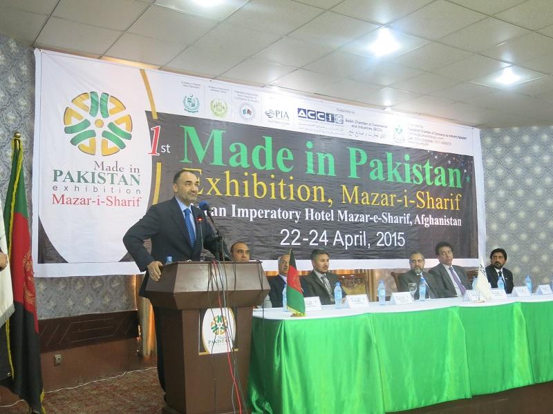Afghan-Pakistan industrial show opens in Balkh