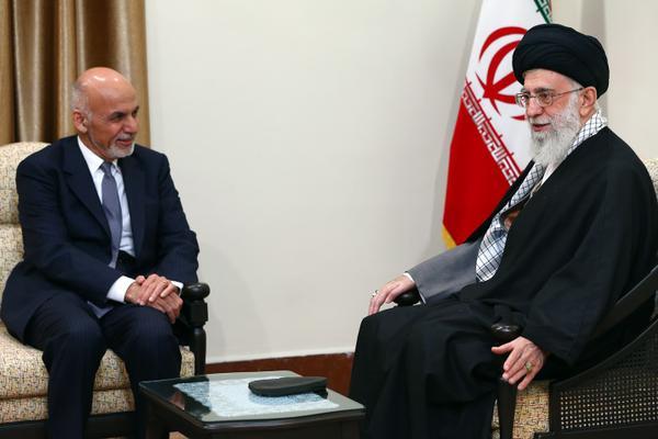 Ghani, Khamenei stress improved bilateral ties