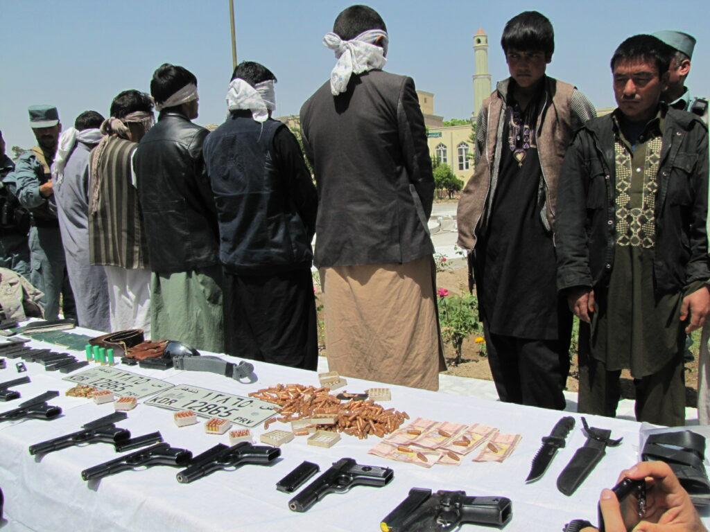 A group of terror busted in Herat