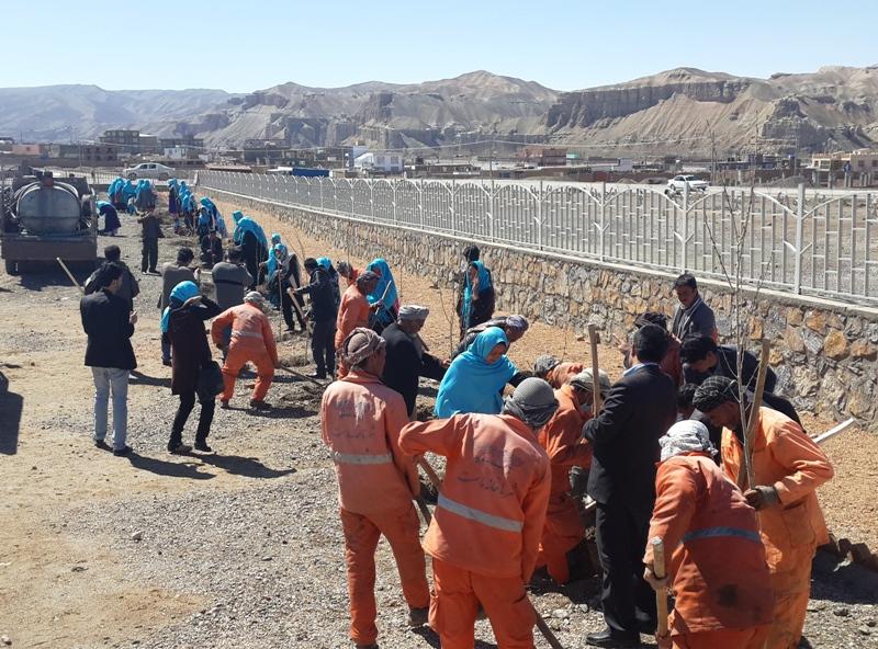 زنان باميان در نهال شانى سهم گرفتند