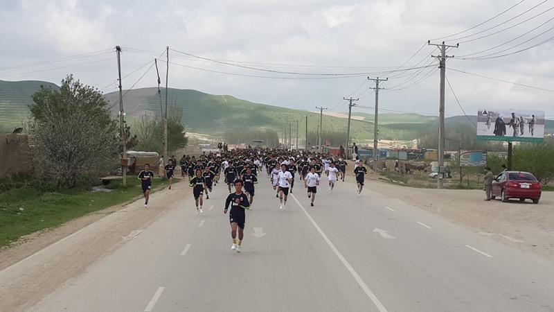 300 take part in Faryab marathon race