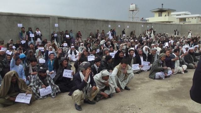 Ghazni rally wants hostages freed unharmed
