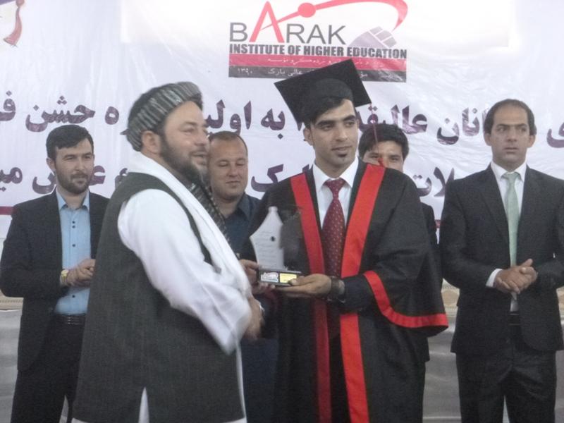100 students graduate from Nimroz edu institute
