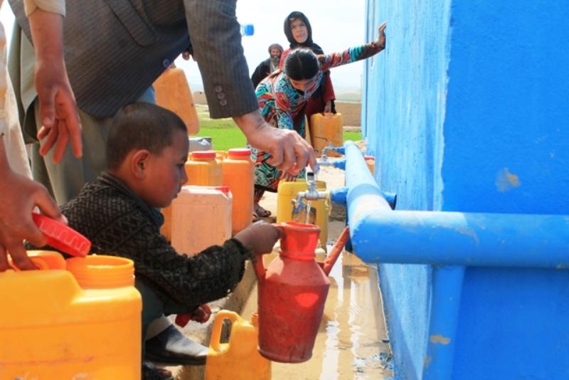 سه صد خانواده به آب آشاميدنی دست یافتند