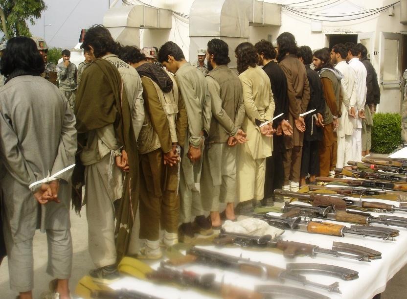 Pakistanis among 17 rebels held in Nangarhar