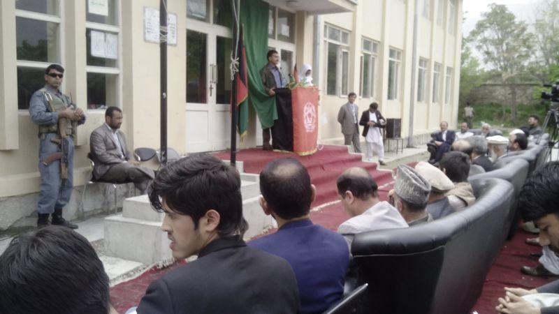 Building for Parwan girls’ school completed