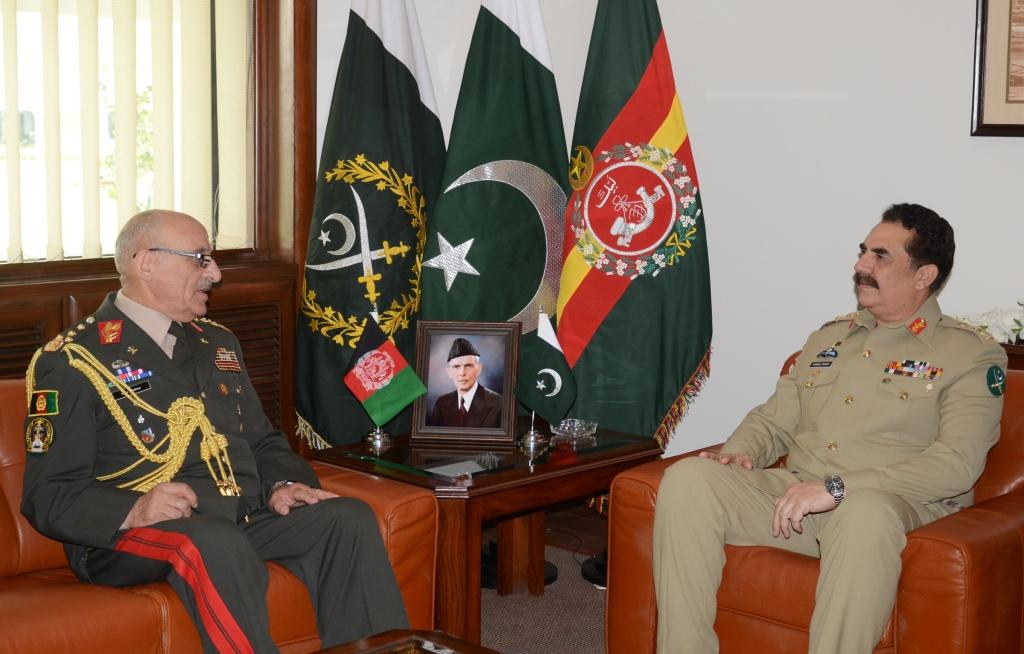 Karimi, Sharif vow to bolster defence cooperation
